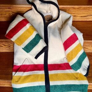 Rare vintage Woolrich Jacket/wearable blanket